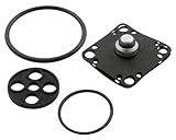 Benzinhahn Reparatursatz kompatibel mit Yamaha XJ 550 4V8 1981-1983, Kawasaki Z 440 LTD KZ440D, XJ 650 4K0, XV 750 SE Special 5G5, Z 440 KZ440A, XV 1000 TR1 5A8, Z 550 LTD KZ550C, ZL 600 Eliminator ZL