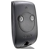 Somfy 1841026 - Keytis 2-Kanal-RTS-Fernbedienung | Zur Steuerung von 2 RTS-Tor- und Garagentormotoren