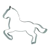 BekkiB 2510 - Ausstechform "Pferd" ca. 9,3 cm, Ausstecher aus Edelstahl, spülmaschinengeeignet