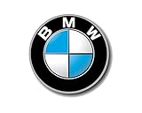 Original BMW Plakette geprägt mit Klebefolie D=70MM 3er 5er 6er 7er 8er X5 Z1 Z3 Z4 (1)