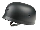 OAREA WWII German Fallschirmjager M38 Stahlhelm mit Lederfutter Mud Fallschirmjägerhelm Zweiter Weltkrieg Deutscher M38 Helm