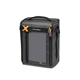 Lowepro GearUp Creator Box Large II, Tasche für Spiegellose und DSLR-Kameras, Kameratasche mit QuickDoor-Zugang, Hergestellt aus Recyclingmaterial, Orange Gepolsterte Innenfächer, Grau