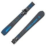 Ski Alpinski Carvingski On-Piste-Rocker - Fischer RC Trend SLR - 160cm - inkl. Bindung RS9 SLR Z2,5-9 - Modell 2024 - All Mountain Ski - geeignet für Einsteiger bis Fortgeschrittene