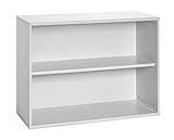 Möbelpartner Regal Manni 142888, lichtgrau, 100,0 x 39,5 x 75,4 cm