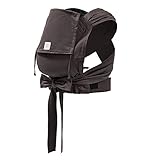 Stokke Limas Babytrage, Espresso Brown - Half-Buckle Babytrage für Neugeborene - Ergonomisch und anpassbar - Drei Tragepositionen - Ab Geburt bis 15 kg