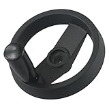 Faltbares Handrad mit drehbarem Griff für industrielle Fräsmaschinen und Drehmaschinen, Aluminiumlegierungsmaterial für verbesserte Maschinensteuerung