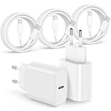Ladekabel iPhone 14 13 12 11 MFi-Zertifiziert 2er Pack 20W iPhone Ladegerät Apple Ladekabel 2/2/1M,USBC Schnellladegerät mit USB C Lightning Kabel für iPhone 14 13 12 11 Pro Max 8 7 6 Plus iPad