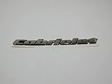VW Original Golf MK3 CABRIOLET Schriftzug Chrom - 1E0853687C Z10