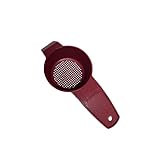 Tupperware Küchenhelfer Mini Sieb für Puderzucker oder Kakao zum verziehren Griffbereit (weinrot)