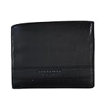 The Bridge Cesare Geldbörse 411515D9 mit Geldbörse Herren Leder, Schwarz , Taglia Unica
