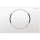 Geberit Betätigungsplatte Sigma10 f Spül-Stopp-Spülung we hglan-vc, 115.758.KJ.5