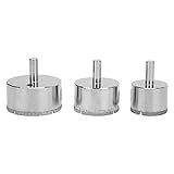 100% nagelneuer Korund-Lochöffner, der Späneförderer verlängert die Späneentfernung ist schnell, zum Herstellen von Löchern in Glas, Fliesen, Marmor, Keramik usw