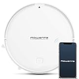 Rowenta RR7387 X-Plorer Serie 50 Total Care Saugroboter | Gyro-Technologie | präzise Navigation | Wischfunktion | kompatibel mit Smartphone & Sprachassistenten | kostenlose Rowenta Robots App | weiß
