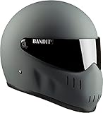 Bandit XXR Motorradhelm (Gray Matt,XXL (63/64))