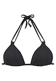 s.Oliver Triangel-Bikini-Top in schwarz, C/D Cup