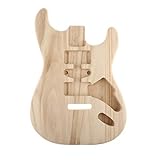 Almencla Gitarrenkorpus, Gitarren-Korpus aus Bergahornholz für ST E-Gitarren - Guitar body