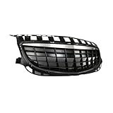 Facelift Grill Für Opel Für Insignia Für Irmscher 2014 2015 2016 Auto Grill Front Stoßstange Mesh Kühlergrill Kühlergrill Passend(Glossy Black)