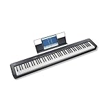 Casio CDP-S110BK Digitalpiano mit 88 gewichteten Tasten, 10 Sounds, schwarz