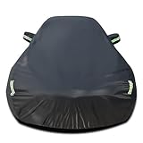 SjYsXm Autoabdeckung Kompatibel mit Mercedes-Benz SLK SLC 2004-2020 R170 R171 R172 SLK SLC Roadster, Wasserdicht Abdeckplane mit Baumwollfutter, Abdeckung Autoplane Regen Schnee Sonne UV-Schutz