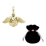 JABEDE Charm-Anhänger aus S925er-Sterlingsilber, Harry-inspiriert, passend für Armbänder großer Marken, mit einem eleganten schwarzen Beutel, ideal zum Valentinstag