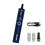 Vaptio Cosmo A2 Elektronische Zigarette Kit 2000mAh 25W Box Mod Batterie 3.0ML Tank 2Stücks C5 1.0ohm / C6 0.7ohm Cosmo Spule Vaporizer Vape Pen Kit Keine E-Flüssigkeit Kein Nikotin(Dunkel-blau)