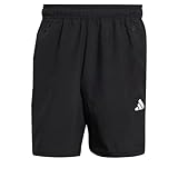 adidas Herren Train Essentials Woven Training Shorts, Black/White, L 5 inch