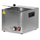 Mahlzeit Edelstahl Würstchenwärmer elektrisch | 29,5 x 34,5 x 24 cm | Bockwurstwärmer Gastro | 220 - 240 V | 1200 W | Bockwurstkocher, Bockwurst Wärmer, Würstchenkocher, Hot Dog Wärmer, Wurstwärmer