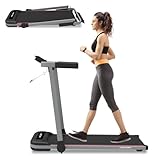 Elektrisches Laufband für zu Hause, klappbar, 1-2,5 PS, 12 voreingestellte Programme, LCD-Display, 1-10 km/h