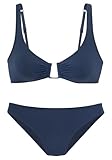 s.Oliver Damen Bustier-Bikini-Set in dunkelblau