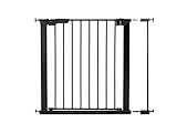 Baby Dan 60116-5691-02-85 Premier TÜV/GS geprüftes Türschutzgitter/Treppenschutzgitter zum Einklemmen 73,5-86,5 cm, schwarz