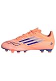 adidas Unisex Kids F50 Club FG/MG Kids Fußballschuh Beam Orange/Lucid Blue/Cloud White 34