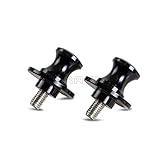 H2Racing CNC 8mm Schwarz Schwingenadapter Ständer Bobbins für Kawasaki ZX-10R 2011-2015 ZX-10R (ABS) 2012-2015 ZX-6R 2013- Z800 2013- Z1000/Z1000SX 2014-