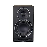 ELAC Uni-Fi Reference UBR62 Kompakt-Lautsprecher – Exklusive 3-Wege Koax HiFi Lautsprecher mit legendärem Klang für Musik & Heimkino – 2 Stück HiFi Lautsprecher passiv im Lieferumfang - schwarz