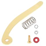 Milisten Ersatz Vibrato Bridge Tailpiece Gitarre Goldene Whammy Bar Kompatibel Mit Jazz Langlebiges Material Inklusive Schraube Und Feder Für Einfaches Upgrade