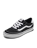 Vans Damen Brooklyn Ls Sneaker, Suede/Canvas Black/White, 38 EU