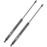 Vepagoo Gasfedern 400mm 250N/25kg für Wohnmobil Bett Boot Bett Abdeckung Tür Deckel Boden Luke Tür Schuppen Fenster und andere Schwerlastanwendungen, M6 Ösenköpfe (8mm Durchmesser), 2er Set