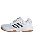 adidas Speedcourt Indoor Shoes Kids Schuhe, Cloud White/Core Black/Gum, 37 1/3 EU