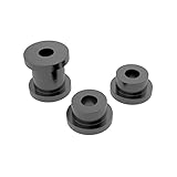 AIRCMT CNC-Lenkerbuchsen, solide Billet-Lenkererhöhung, kompatibel mit Harley Softail Dyna Sportster 1984–2016, Low Rider, Street Bob, CVO, Super Glide, Wide Glide, Switchback, Fat Bob, Daytona,