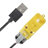 Hocheffizienter einachsiger Reduziermotor Metallgetriebe 1:220 Wellen Motor für Automatisierung und Modellbau Metallgetriebe Reduzierung