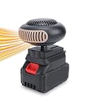 Dpofirs Tragbare Batteriebetriebene Heizung, 12000 MAh 170 W Autoheizung, Schnell Aufheizender Entfroster, Kleine Elektrische Thermostatheizungen, für Alle Autos, Wohnmobile, SUV