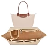 Organizer für Longchamp Tasche,Taschen Organizer für Longchamp L,Organizer für Longchamp Pliage L,Purse Organizer, Multi-Pocket Felt Handbag Organizer for Insert Wallet Organizer for Longchamp