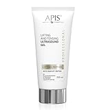 Apis LIFTING PEPTIDE Ultraschall-Gel - 200 ml - Mit SNAP-8 Peptid, Coenzym Q10, Hyaluronsäure und Betain Straffendes Gel für Lifting-Behandlungen