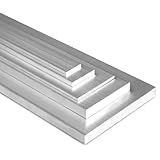 TJ Flachprofil Aluminium I 15 x 5 mm I Länge 1000 mm I EN-AW-6060 Aluprofil I Alu Flachprofil für Innen & Außen I korrosionsbeständiges & witterungsbeständiges Flachprofil aus Aluminium