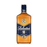 Ballantine's Blended Scotch Whisky 10 Years, Edler & klassischer Blend, Ausgewogen, reif, Whiskey mit Noten von Honig, Eiche und Vanille, 0,7 L