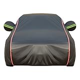 Auto Abdeckplane Autoplane Ganzgarage Kompatibel mit Mercedes-Benz,Für CLK-Klasse 1997-2010,Wasserdicht Atmungsaktiv mit Reflektionsstreifen Outdoor Indoor Covers(Color:A,Size:209)