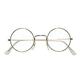 W WIDMANN MILANO Party Fashion 1840R - Brille Weihnachtsmann, mit runden Gläsern, Nikolaus, Weihnachten, Karneval, Mottoparty