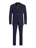 JACK & JONES Herren jprfranco Suite noos Business Anzug Hosen Set, Dark Navy, 50 EU
