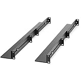 StarTech.com 1HE 19 Zoll Server Rack Schienen - 60,9-91cm Einstellbare Tiefe - Universelle 4 Pfosten Rack Schienen - Netzwerk Geräte/Server/UPS Schienen für HPE ProLiant Dell PowerEdge (UNIRAILS1UB)