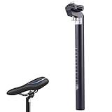 Sattelstütze Gefedert, Aluminiumlegierung Sattelstange, Fahrrad Sattelstange Tragend, Fahrradsattelstütze, für Mountainbikes Rennrad Downhill Bike Track Fahrrad, Lochdurchmesser 27.2MM, Länge 30CM