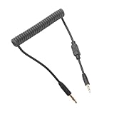 Blitzsynchronkabel, 3,5-mm-Stecker auf Fotolampen und Zubehör, Spiralkabel für Kamera G F-Serie DSLR